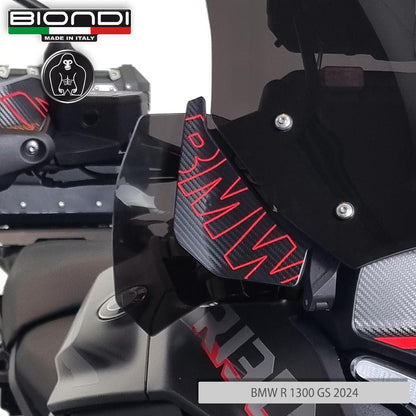 Deflettori aria maggiorati fumè scuro per BMW R 1300 GS 2024 - Cod. 8010494