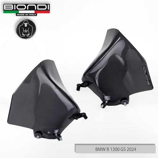 Deflettori aria maggiorati fumè scuro per BMW R 1300 GS 2024 - Cod. 8010494