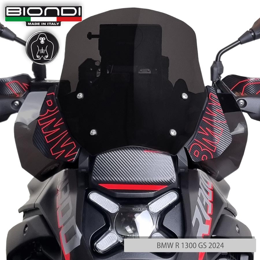 Deflettori aria maggiorati fumè scuro per BMW R 1300 GS 2024 - Cod. 8010494