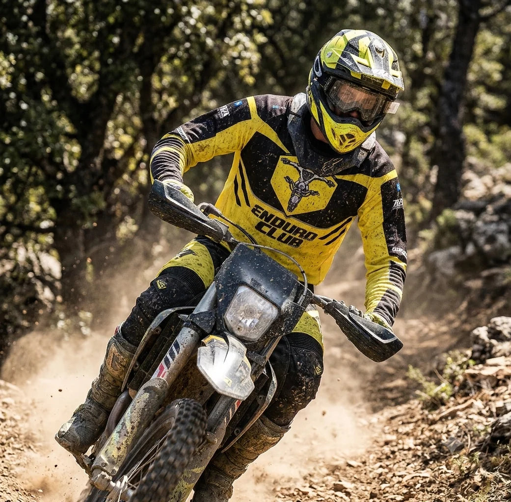 Maglia Motocross Enduro per Guida Fuoristrada