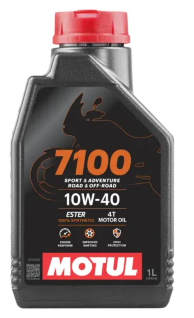 olio motore motul 1l 7100 per kit tagliando himalayan e guerrilla 450