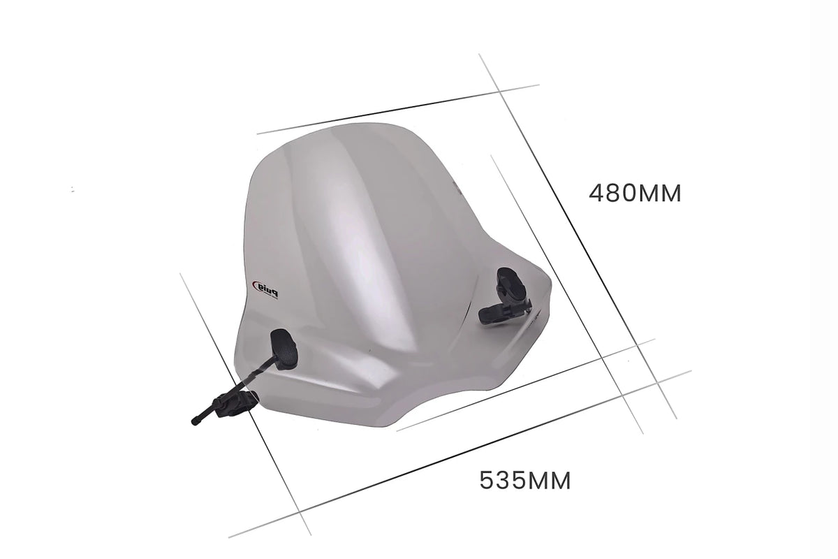 Parabrezza Puig Touring II universale per moto naked - Cod. 5267
