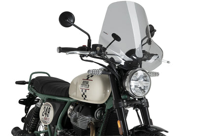 Parabrezza Puig Touring II universale per moto naked - Cod. 5267
