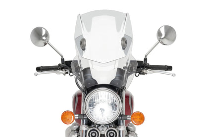 Parabrezza Up&Down Puig per moto con faro tondo - Cod. 2193