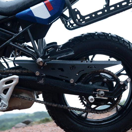 Paracatena in Acciaio Dolce Nero Moto Torque per BMW F450 GS