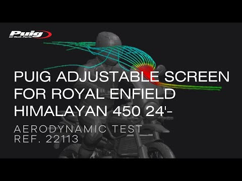Cupolino regolabile Puig per Royal Enfield Himalayan 450 - Cod. 22113