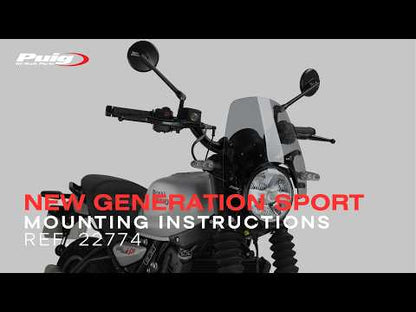 Cupolino Puig New Generation Sport per Royal Enfield Guerrilla 450 - Cod. 22774