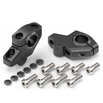 Handlebar riser 30 mm with 21 mm setback for Royal Enfield Hunter and Meteor 350 - Code 43175