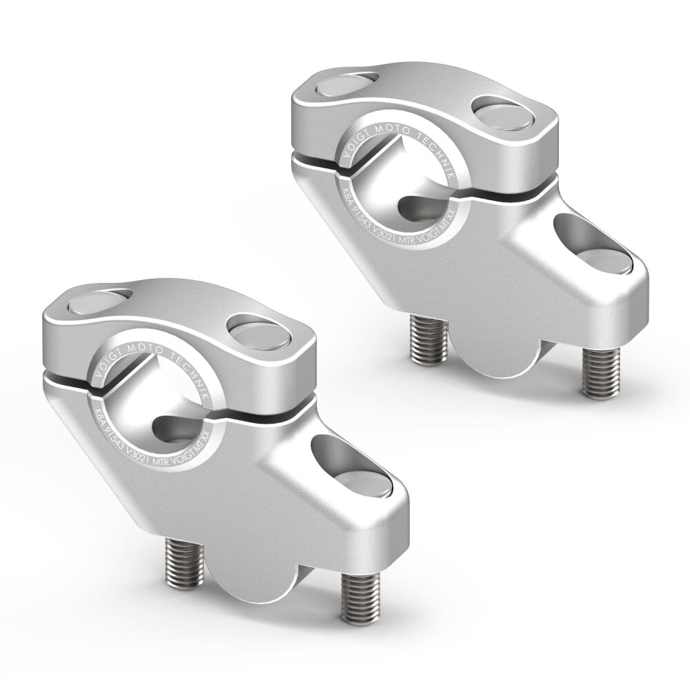 Rialzo manubrio 30 mm con arretramento 21 mm per Royal Enfield Hunter e Meteor 350 - Cod. 43175