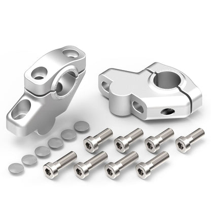 Handlebar riser 30 mm with 21 mm setback for Royal Enfield Hunter and Meteor 350 - Code 43175