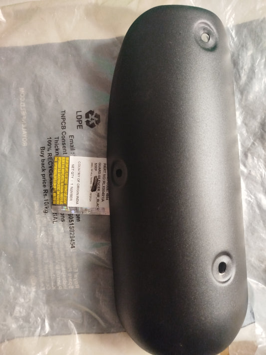 Meteor 350 Fireball Muffler Cover - RLX00491/A - GUARD-SILENCER-HR BLACK