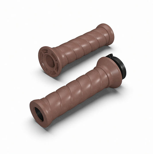 Royal Enfield 350cC Original Grips - Brown - KXA00189