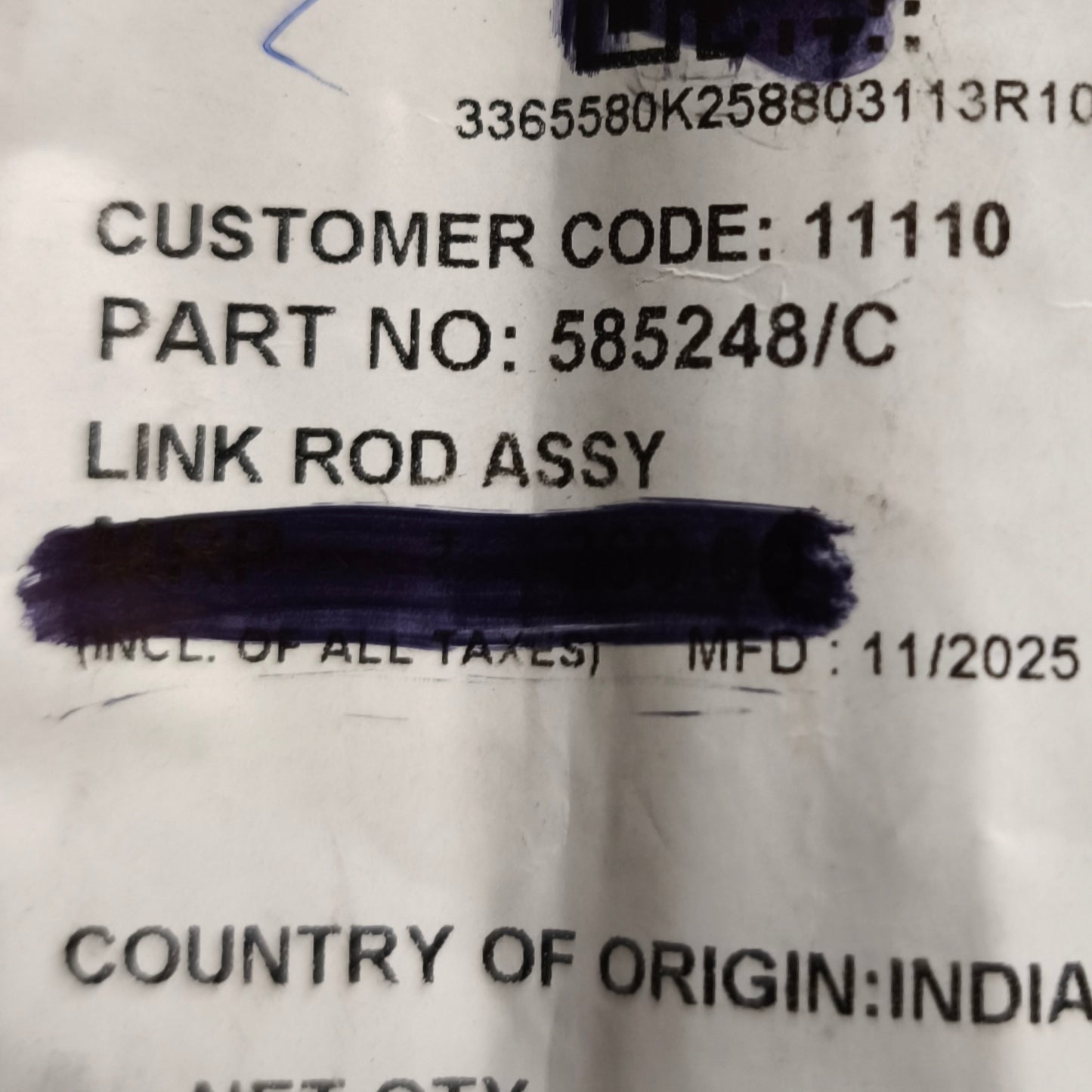 Asta Cambio GT535-Originale Royal Enfield -585248/C