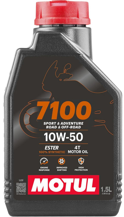 Olio MOTUL 15W-50 - 10W-50- 7100- 100%sintetico