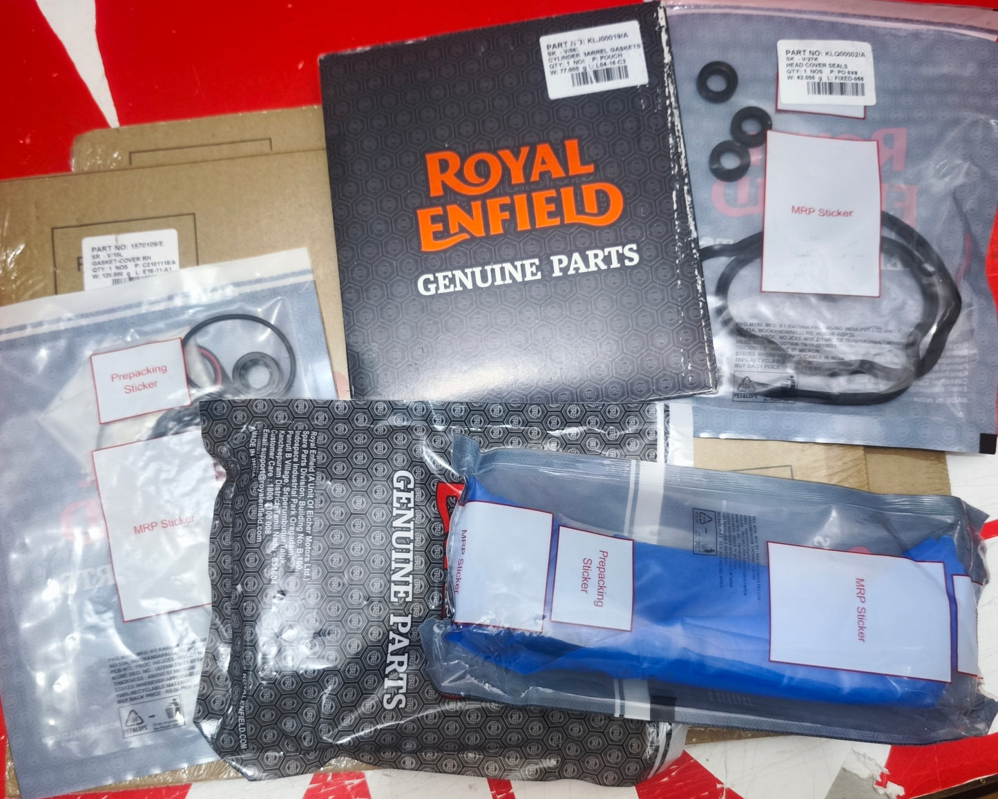 ROYAL ENFIELD 350 cm³ Kurbelgehäusedichtung links -1570139/E