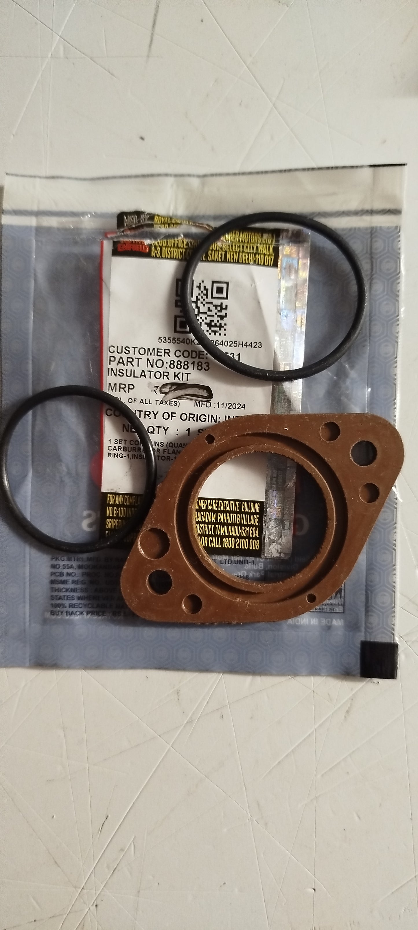 Insulator KIT - Guarnizioni -888183