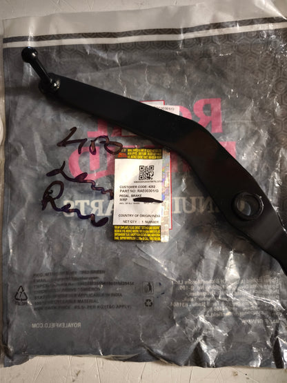 Rear Brake Pedal- PEDAL, BRAKE- Guerrilla -Himalayan 450-RAE00301/G