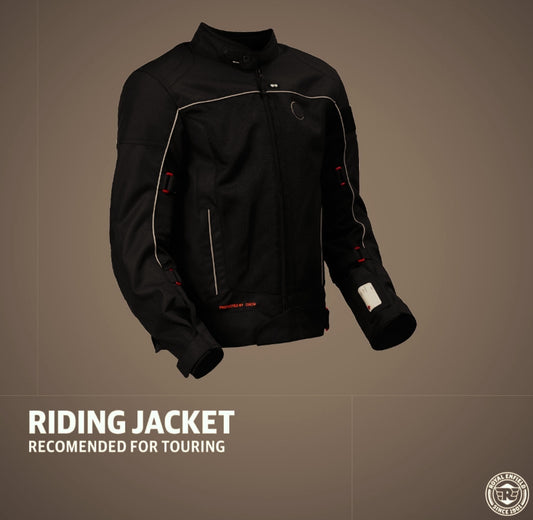 ROYAL ENFIELD EXPLORER V4 PRO JKT - CE approved - BLACK