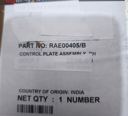Staffa montaggio Pedalino anteriore DX Originale Royal Enfield Super metoer 650-RAE00405