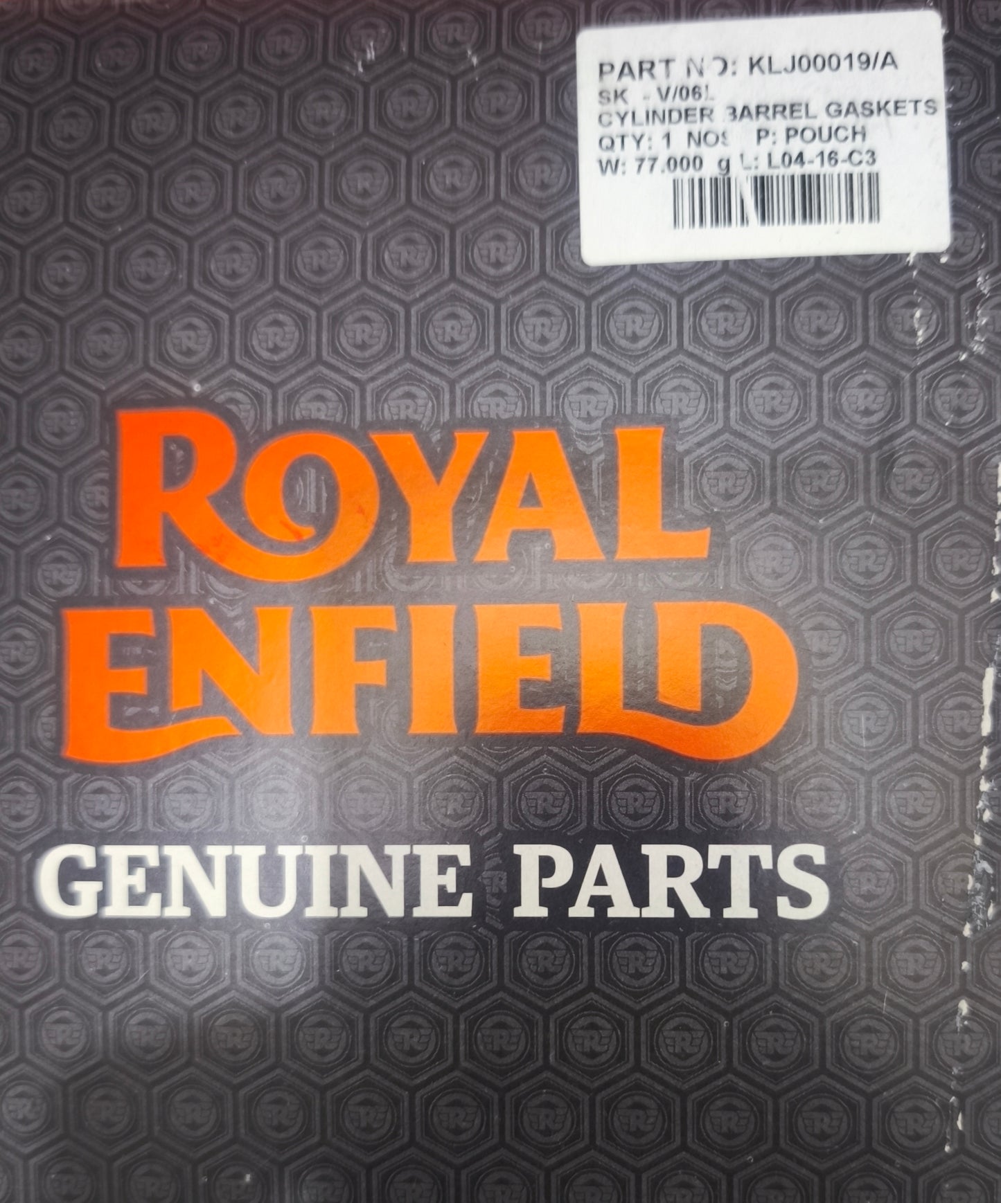 ROYAL ENFIELD 350 cm³ Kurbelgehäusedichtung links -1570139/E