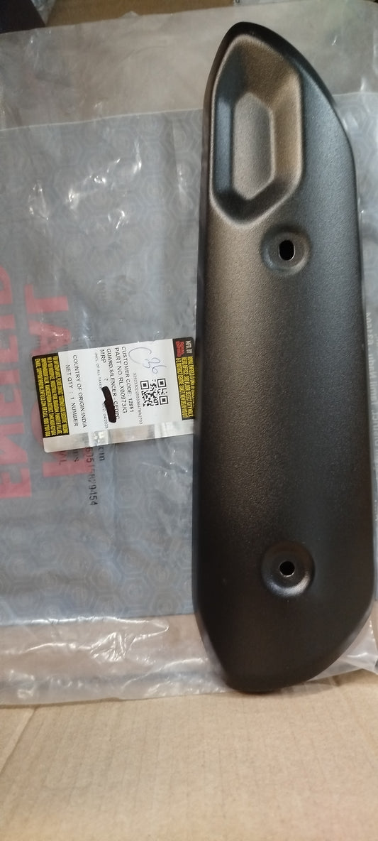 HUNTER 350 Muffler Cover -RLX00973/E - GUARD,SILENCER - HR BLACK