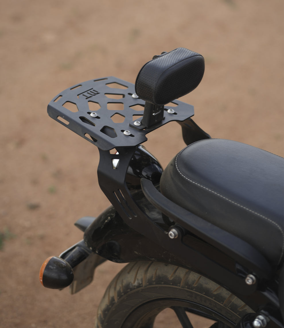 Back Carrier With Backrest for Royal Enfield Meteor 350