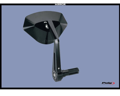 Specchietto retrovisore Hi-Tech V per moto Naked e Cafe Racer Puig - Cod. 21618