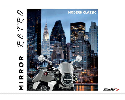 Specchietto retrovisore Retro Puig per Royal Enfield Bear 650