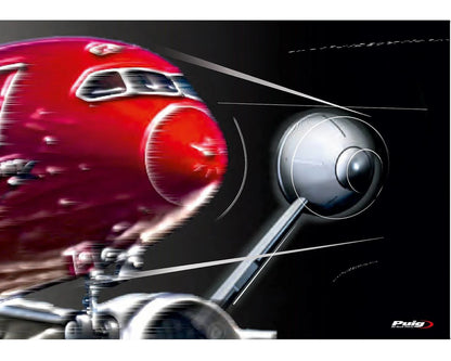 Specchietto retrovisore Retro Puig per Royal Enfield Bear 650